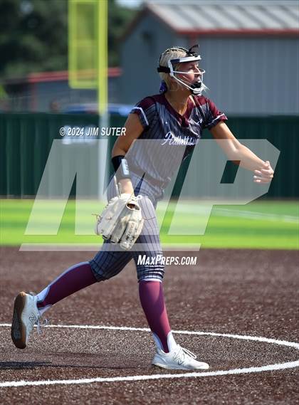 Thumbnail 3 in Columbus vs Hallettsville (UIL 3A Regional Final) Game 2 photogallery.