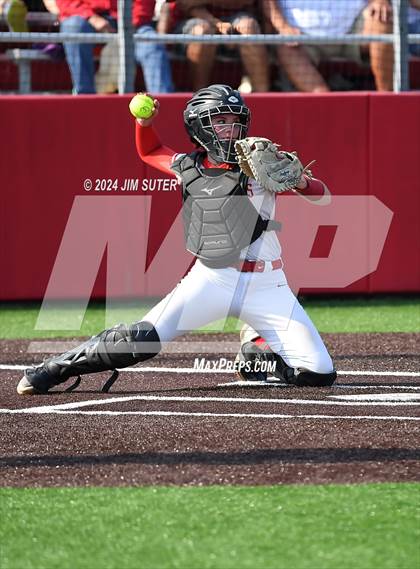 Thumbnail 3 in Columbus vs Hallettsville (UIL 3A Regional Final) Game 2 photogallery.