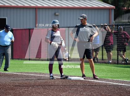 Thumbnail 2 in Columbus vs Hallettsville (UIL 3A Regional Final) Game 2 photogallery.