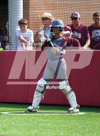 Thumbnail 1 in Columbus vs Hallettsville (UIL 3A Regional Final) Game 2 photogallery.