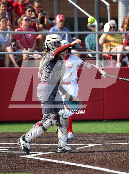 Thumbnail 2 in Columbus vs Hallettsville (UIL 3A Regional Final) Game 2 photogallery.