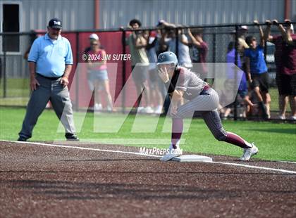 Thumbnail 1 in Columbus vs Hallettsville (UIL 3A Regional Final) Game 2 photogallery.