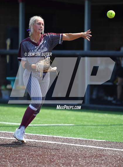Thumbnail 3 in Columbus vs Hallettsville (UIL 3A Regional Final) Game 2 photogallery.