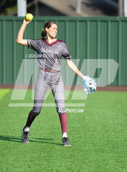 Thumbnail 3 in Columbus vs Hallettsville (UIL 3A Regional Final) Game 2 photogallery.