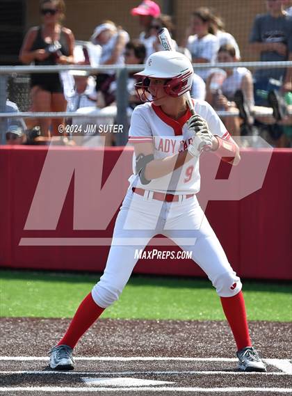 Thumbnail 3 in Columbus vs Hallettsville (UIL 3A Regional Final) Game 2 photogallery.