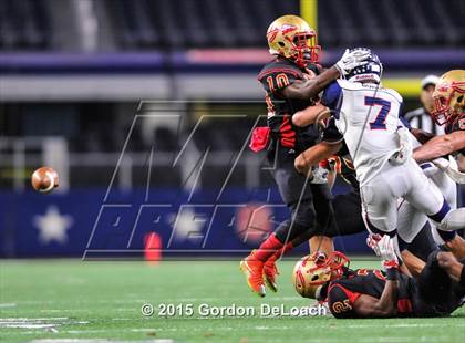 Thumbnail 1 in South Grand Prairie vs. Ryan (UIL 6A Area Playoff) photogallery.
