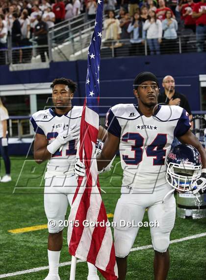 Thumbnail 2 in South Grand Prairie vs. Ryan (UIL 6A Area Playoff) photogallery.