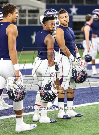 Thumbnail 1 in South Grand Prairie vs. Ryan (UIL 6A Area Playoff) photogallery.