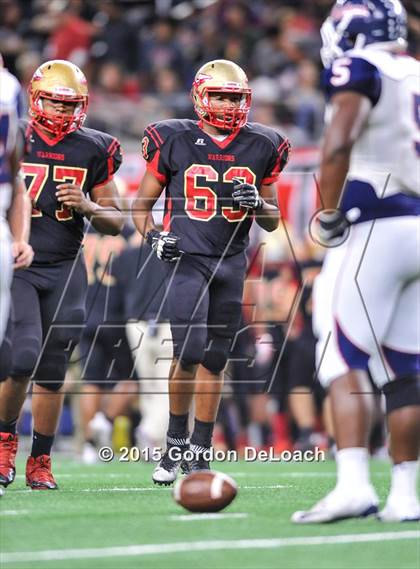 Thumbnail 3 in South Grand Prairie vs. Ryan (UIL 6A Area Playoff) photogallery.