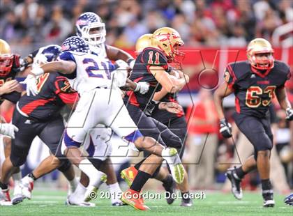 Thumbnail 3 in South Grand Prairie vs. Ryan (UIL 6A Area Playoff) photogallery.