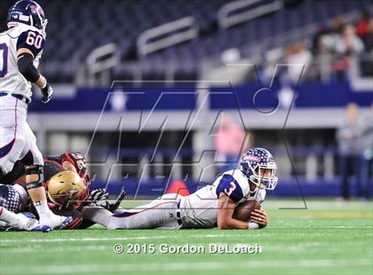 Thumbnail 2 in South Grand Prairie vs. Ryan (UIL 6A Area Playoff) photogallery.