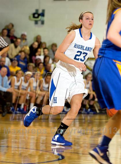 Thumbnail 2 in Newport Central Catholic @ Highlands (36th District Tournament) photogallery.