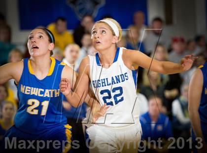 Thumbnail 2 in Newport Central Catholic @ Highlands (36th District Tournament) photogallery.