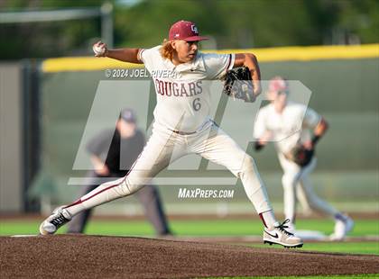 Thumbnail 1 in Cinco Ranch vs. Fort Bend Elkins (UIL Baseball 6A Region 3 Bi-District) photogallery.