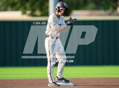 Thumbnail 3 in Cinco Ranch vs. Fort Bend Elkins (UIL Baseball 6A Region 3 Bi-District) photogallery.