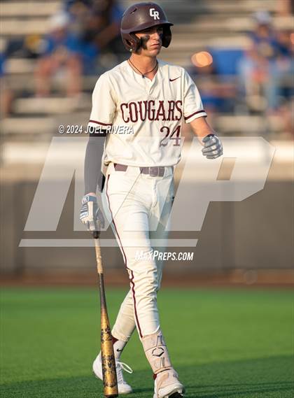 Thumbnail 2 in Cinco Ranch vs. Fort Bend Elkins (UIL Baseball 6A Region 3 Bi-District) photogallery.