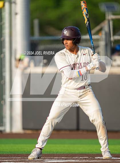 Thumbnail 1 in Cinco Ranch vs. Fort Bend Elkins (UIL Baseball 6A Region 3 Bi-District) photogallery.