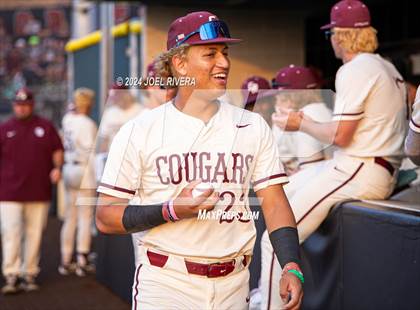 Thumbnail 1 in Cinco Ranch vs. Fort Bend Elkins (UIL Baseball 6A Region 3 Bi-District) photogallery.