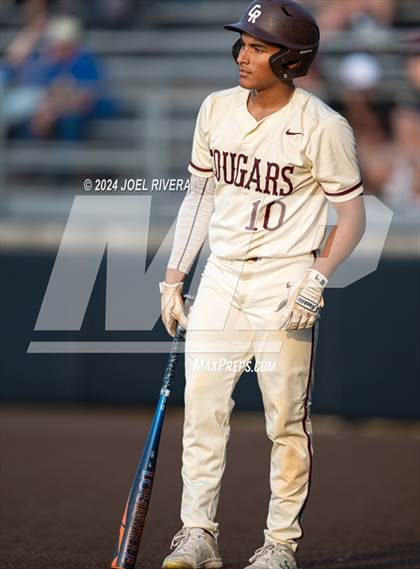 Thumbnail 3 in Cinco Ranch vs. Fort Bend Elkins (UIL Baseball 6A Region 3 Bi-District) photogallery.