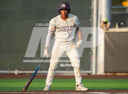 Thumbnail 2 in Cinco Ranch vs. Fort Bend Elkins (UIL Baseball 6A Region 3 Bi-District) photogallery.