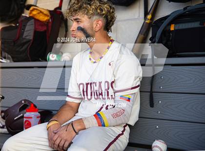 Thumbnail 3 in Cinco Ranch vs. Fort Bend Elkins (UIL Baseball 6A Region 3 Bi-District) photogallery.