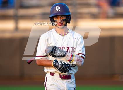 Thumbnail 3 in Cinco Ranch vs. Fort Bend Elkins (UIL Baseball 6A Region 3 Bi-District) photogallery.