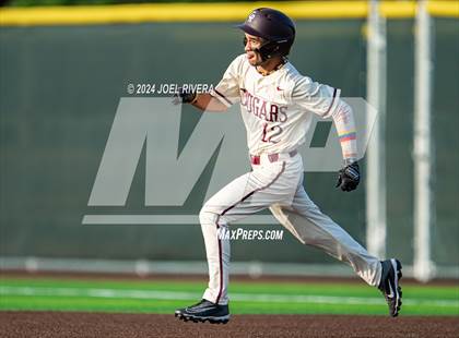 Thumbnail 3 in Cinco Ranch vs. Fort Bend Elkins (UIL Baseball 6A Region 3 Bi-District) photogallery.
