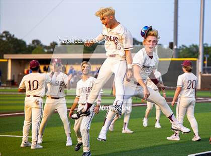 Thumbnail 3 in Cinco Ranch vs. Fort Bend Elkins (UIL Baseball 6A Region 3 Bi-District) photogallery.