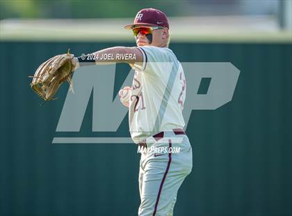 Thumbnail 2 in Cinco Ranch vs. Fort Bend Elkins (UIL Baseball 6A Region 3 Bi-District) photogallery.
