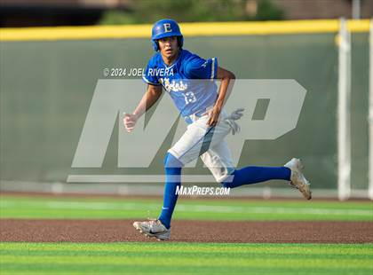 Thumbnail 2 in Cinco Ranch vs. Fort Bend Elkins (UIL Baseball 6A Region 3 Bi-District) photogallery.