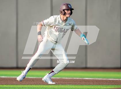 Thumbnail 1 in Cinco Ranch vs. Fort Bend Elkins (UIL Baseball 6A Region 3 Bi-District) photogallery.