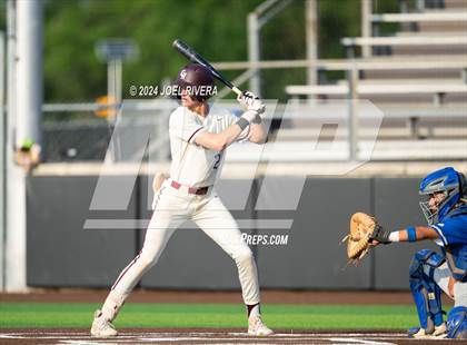 Thumbnail 2 in Cinco Ranch vs. Fort Bend Elkins (UIL Baseball 6A Region 3 Bi-District) photogallery.