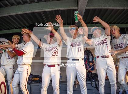 Thumbnail 1 in Cinco Ranch vs. Fort Bend Elkins (UIL Baseball 6A Region 3 Bi-District) photogallery.