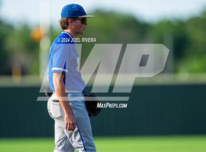 Thumbnail 3 in Cinco Ranch vs. Fort Bend Elkins (UIL Baseball 6A Region 3 Bi-District) photogallery.