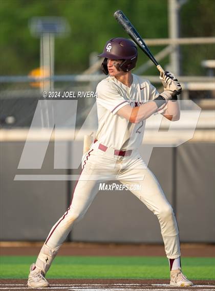 Thumbnail 2 in Cinco Ranch vs. Fort Bend Elkins (UIL Baseball 6A Region 3 Bi-District) photogallery.