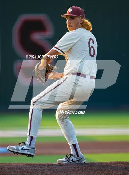 Thumbnail 1 in Cinco Ranch vs. Fort Bend Elkins (UIL Baseball 6A Region 3 Bi-District) photogallery.