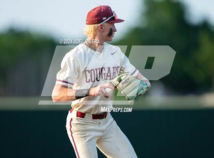 Thumbnail 2 in Cinco Ranch vs. Fort Bend Elkins (UIL Baseball 6A Region 3 Bi-District) photogallery.