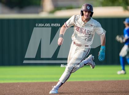Thumbnail 3 in Cinco Ranch vs. Fort Bend Elkins (UIL Baseball 6A Region 3 Bi-District) photogallery.