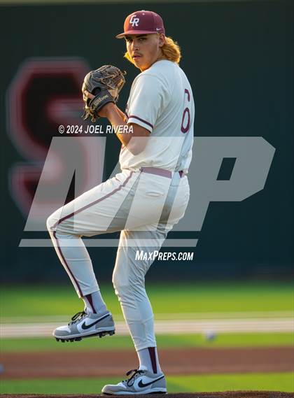 Thumbnail 3 in Cinco Ranch vs. Fort Bend Elkins (UIL Baseball 6A Region 3 Bi-District) photogallery.