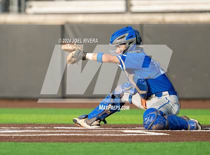 Thumbnail 1 in Cinco Ranch vs. Fort Bend Elkins (UIL Baseball 6A Region 3 Bi-District) photogallery.
