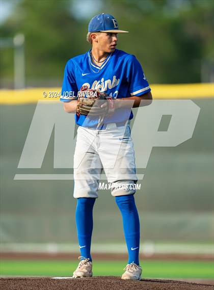 Thumbnail 1 in Cinco Ranch vs. Fort Bend Elkins (UIL Baseball 6A Region 3 Bi-District) photogallery.