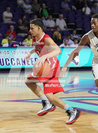 Thumbnail 3 in Miami Christian vs. St. Petersburg (City of Palms Classic) photogallery.