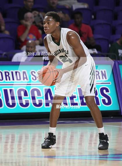 Thumbnail 1 in Miami Christian vs. St. Petersburg (City of Palms Classic) photogallery.