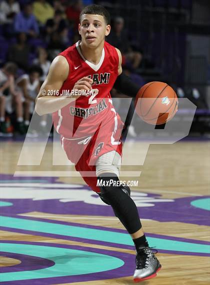 Thumbnail 3 in Miami Christian vs. St. Petersburg (City of Palms Classic) photogallery.