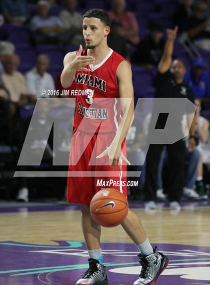 Thumbnail 3 in Miami Christian vs. St. Petersburg (City of Palms Classic) photogallery.
