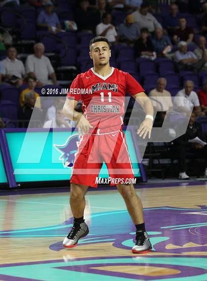 Thumbnail 2 in Miami Christian vs. St. Petersburg (City of Palms Classic) photogallery.