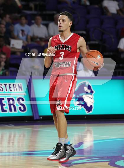 Thumbnail 3 in Miami Christian vs. St. Petersburg (City of Palms Classic) photogallery.
