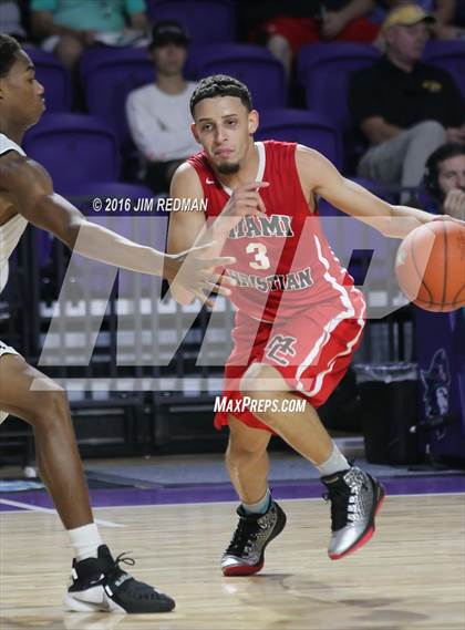 Thumbnail 3 in Miami Christian vs. St. Petersburg (City of Palms Classic) photogallery.