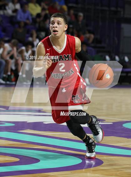 Thumbnail 2 in Miami Christian vs. St. Petersburg (City of Palms Classic) photogallery.