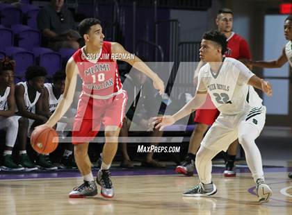 Thumbnail 1 in Miami Christian vs. St. Petersburg (City of Palms Classic) photogallery.